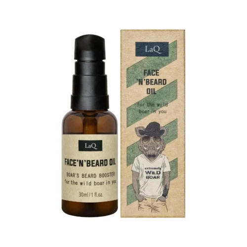 Olio Pre e Dopobarba per Viso e Barba Wild Boar LeQ – 30 ml