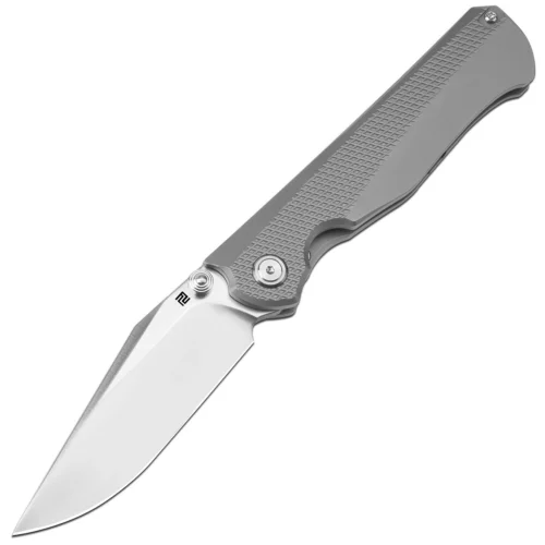 Artisan Cutlery Crusoe - S90V - Gray Titan - 1869G-GY