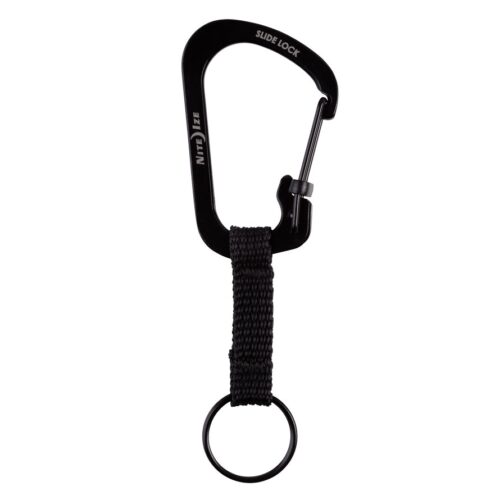 SLIDELOCK KEYRING #3 ALUMINUM BLACK - Niteize