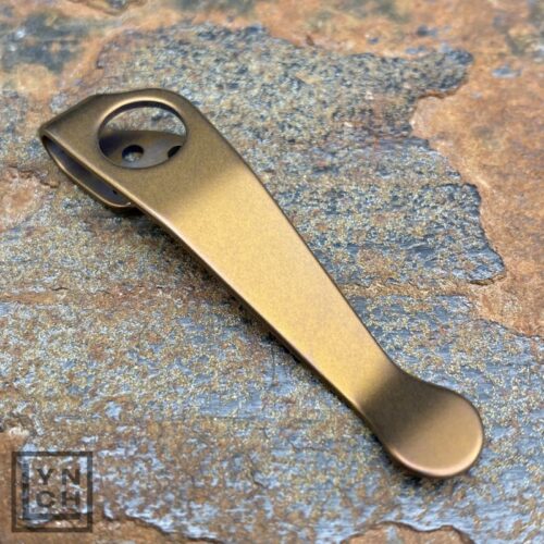 Spyderco Para 3 Clip - Right Handed - Bronze Anodized - LynchNW