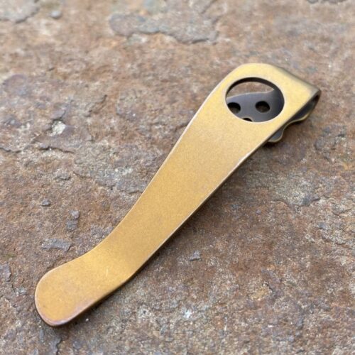 Spyderco Para 2 Clip - Right Handed - Bronze Anodized - LynchNW