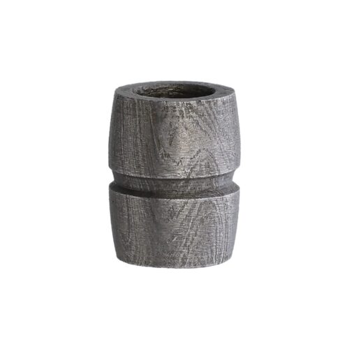 Lanyard Bead Bisect Groove in Acciaio Damasco