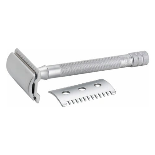 Rasoio di sicurezza Merkur 22C con due pettini - Made in Germany