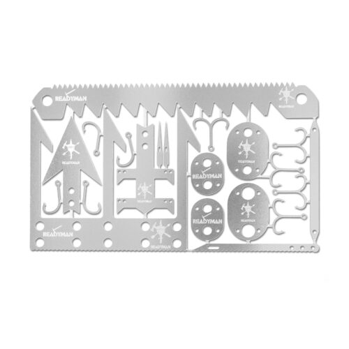 ReadyMan Wilderness Survival Card 2.0