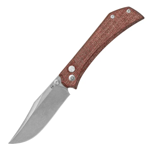 Mercury Amon Micarta Red Burlap