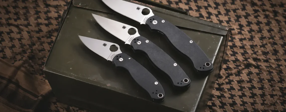 spyderco para military