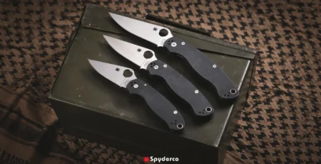 spyderco para military