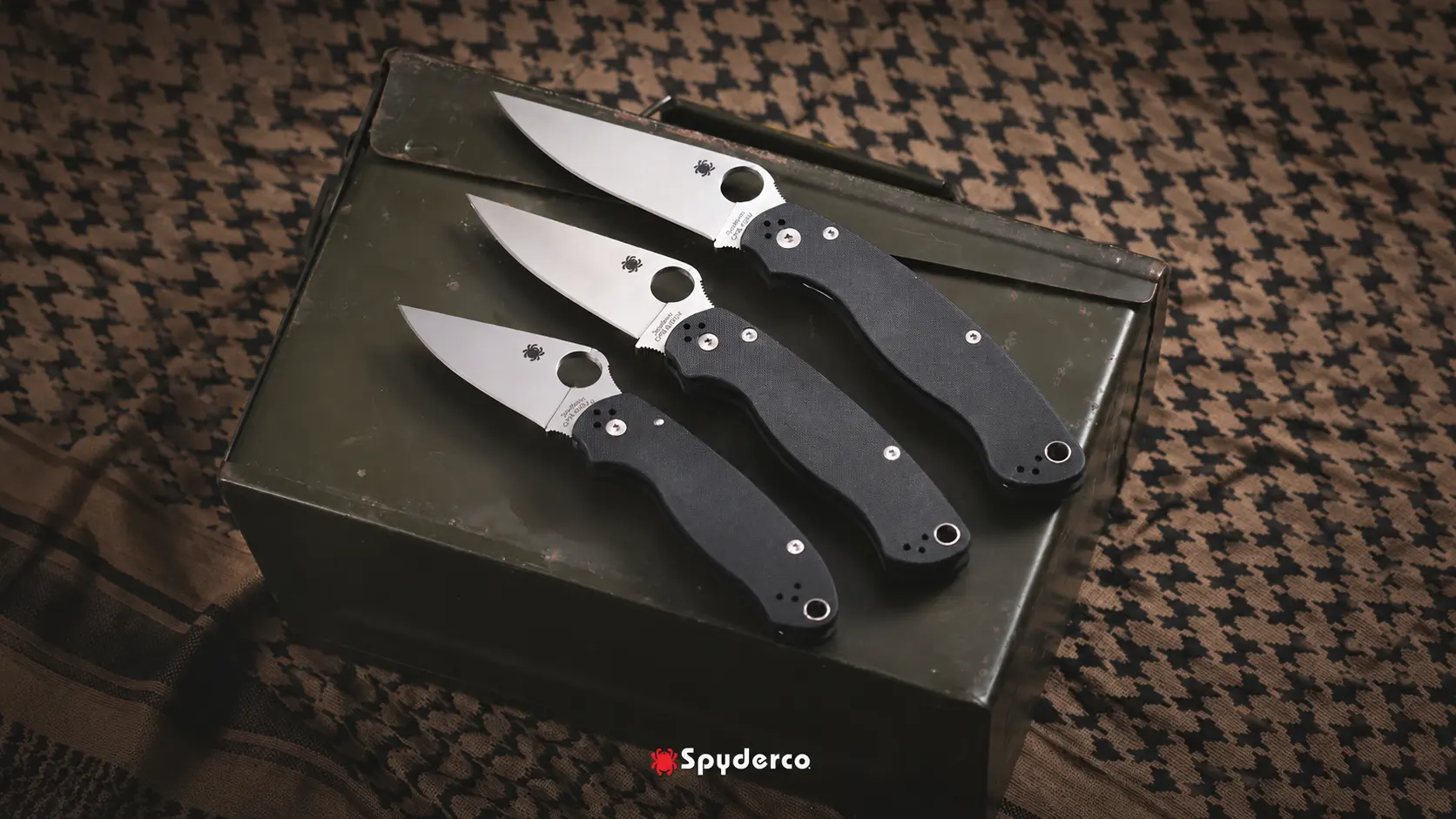 spyderco para military